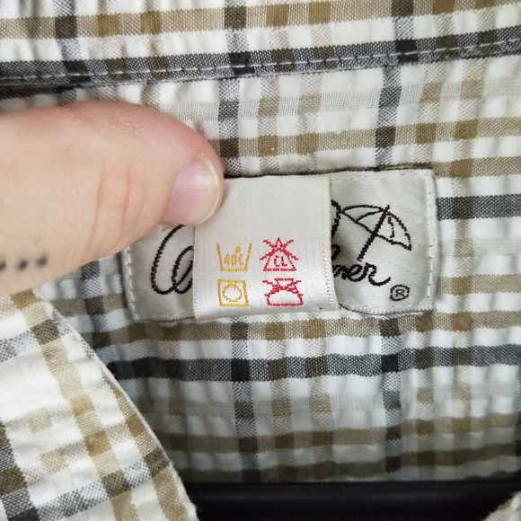 ARNOLD PALMER | short sleeved button down shirt - Picture 7 of 7